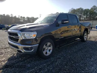 2019 Ram 1500 Big Horn with VIN 1C6RREFG2KN902385, listed as a Copart auction lot 85107324 with 117,353 mi miles and Salvage title. Bid and sale history available at DreamBid. Image 1.