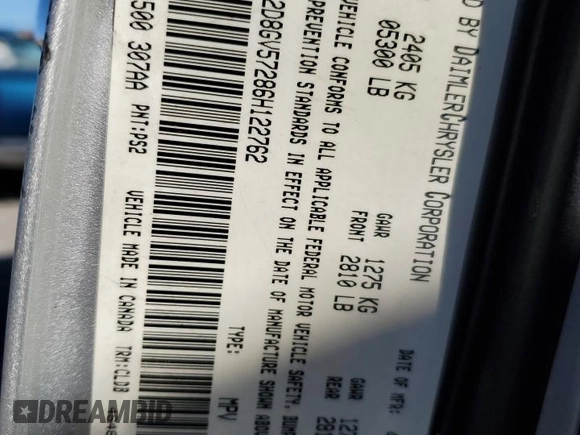 2006 Dodge Magnum R/T z VIN 2D8GV57286H122762, wystawiony jako Copart lot #83399984 z przebiegiem 200 443 mil mil oraz Szkody całkowita. Historia ofert i sprzedaży dostępna na DreamBid. Obrazek 14.