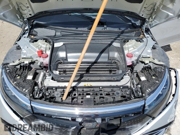 2022 Mercedes-Benz EQS with VIN W1KCG2DB7NA005218, listed as a Copart auction lot 70183614 with 0 mi miles and Salvage Title. Bid and sale history available at carsss.com. Image 13.
