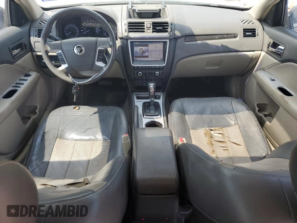 2011 Mercury Milan Premier with VIN 3MEHM0JA2BR603242, listed as a Copart auction lot 53396215 with 196,156 mi miles and Salvage title. Bid and sale history available at DreamBid. Image 8.