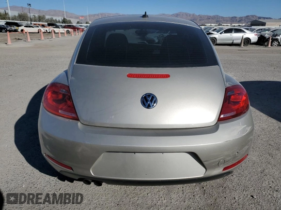 2014 Volkswagen Beetle 2.5L w/Sun with VIN 3VWJP7AT8EM629833, listed as a Copart auction lot 44813425 with 81,625 mi miles and Salvage Title. Bid and sale history available at DreamBid. Image 6.
