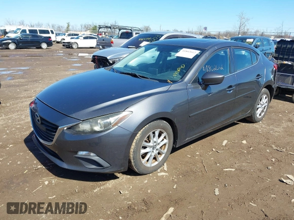 2014 Mazda 3 i Grand Touring with VIN JM1BM1W70E1116419, listed as a IAAI auction lot 41802012 with 143,353 mi miles and . Bid and sale history available at carsss.com. Image 17.