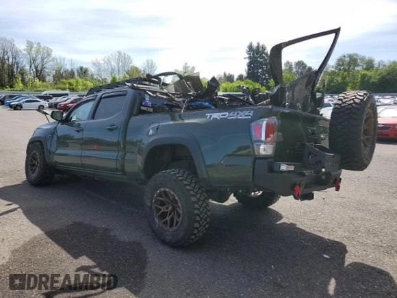 2021 Toyota Tacoma SR5 z VIN 3TMDZ5BN8MM112478, wystawiony jako Copart lot #55741375 z przebiegiem Nie podano mil oraz Nie do naprawy • Non repairable. Historia ofert i sprzedaży dostępna na DreamBid. Obrazek 2.