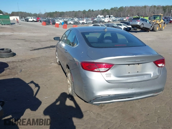 2016 Chrysler 200 Limited with VIN 1C3CCCAB4GN143783, listed as a IAAI auction lot 41666658 with 179,519 mi miles. Bid and sale history available at carsss.com. Image 3.