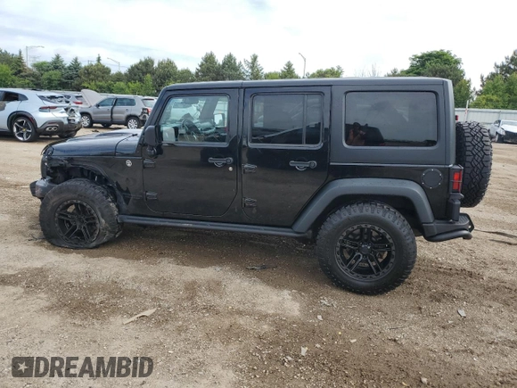 2013 Jeep Wrangler Unlimited Sahara with VIN 1C4BJWEG8DL584909, listed as a Copart auction lot 58520555 with 91,633 mi miles and Salvage title. Bid and sale history available at DreamBid. Image 2.