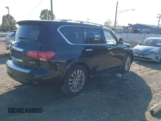2016 Infiniti QX80 with VIN JN8AZ2NE2G9125635, listed as a IAAI auction lot 40679492 with 145,666 mi miles and . Bid and sale history available at DreamBid. Image 4.