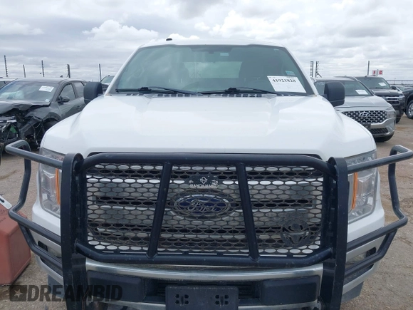 2018 Ford F-150 XL with VIN 1FTEW1EG2JKD10883, listed as a IAAI auction lot 41921828 with 156,780 mi miles. Bid and sale history available at carsss.com. Image 6.