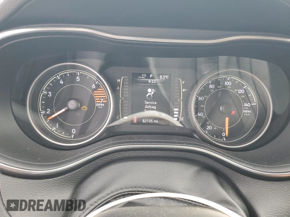 2019 Jeep Cherokee Latitude Plus with VIN 1C4PJMLB2KD260704, listed as a Copart auction lot 60077625 with 82,105 mi miles and Salvage title. Bid and sale history available at DreamBid. Image 9.