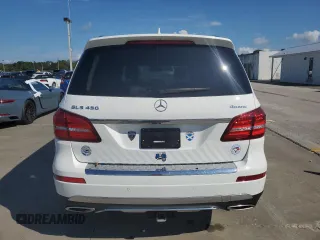 2017 Mercedes-Benz GLS 450 with VIN 4JGDF6EE8HA897075, listed as a Copart auction lot 74218194 with Not Provided miles and Salvage Title. Bid and sale history available at DreamBid. Image 6.