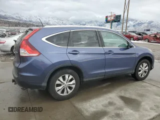 2013 Honda CR-V EX-L with VIN 2HKRM4H70DH616715, listed as a Copart auction lot 44739095 with 150,403 mi miles and Salvage Title. Bid and sale history available at carsss.com. Image 3.