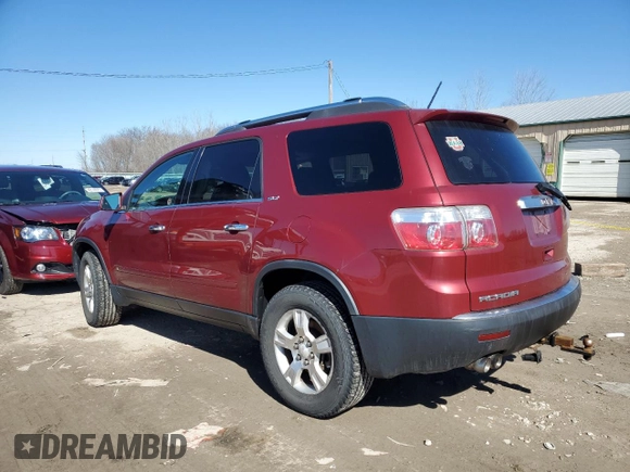 2009 GMC Acadia SLT1 with VIN 1GKER23D79J163522, listed as a Copart auction lot 52728375 with 183,223 mi miles and Clean Title. Bid and sale history available at carsss.com. Image 2.