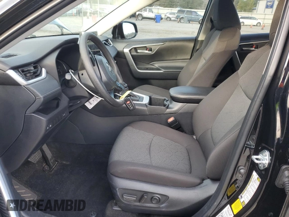 2025 Toyota RAV4 XLE with VIN 2T3W1RFV5SC303614, listed as a Copart auction lot 46754785 with 4,271 mi miles and Salvage Title. Bid and sale history available at carsss.com. Image 7.