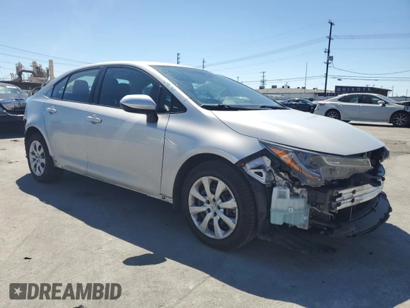 2022 Toyota Corolla LE with VIN 5YFEPMAE8NP341808, listed as a Copart auction lot 50384755 with 49,032 mi miles and Salvage Title. Bid and sale history available at carsss.com. Image 4.
