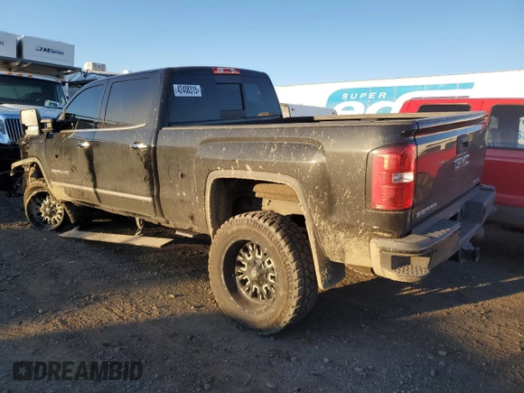 2019 GMC Sierra 2500HD Denali with VIN 1GT12SEY8KF148275, listed as a Copart auction lot 42408315 with 41,216 mi miles and Salvage Title. Bid and sale history available at carsss.com. Image 2.
