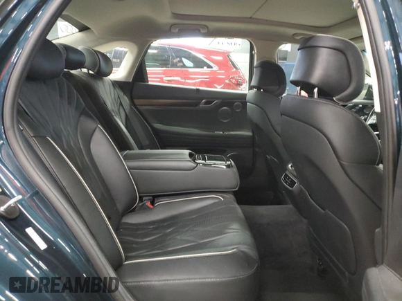 2021 Genesis G80 2.5T with VIN KMTGB4SC7MU045573, listed as a Copart auction lot 89157355 with 33,535 mi miles and Salvage Title. Bid and sale history available at DreamBid. Image 10.