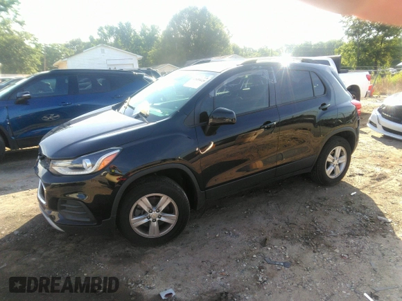 2021 Chevrolet Trax LT with VIN KL7CJPSMXMB363321, listed as a IAAI auction lot 42510026 with 47,138 mi miles and . Bid and sale history available at DreamBid. Image 17.