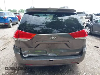 2012 Toyota Sienna XLE AAS with VIN 5TDYK3DC0CS199104, listed as a IAAI auction lot 42439665 with 252,187 mi miles and . Bid and sale history available at DreamBid. Image 6.