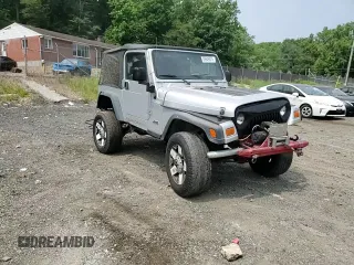 2004 Jeep Wrangler X with VIN 1J4FA39S84P718805, listed as a Copart auction lot 59949875 with 119,295 mi miles and Salvage title. Bid and sale history available at DreamBid. Image 14.