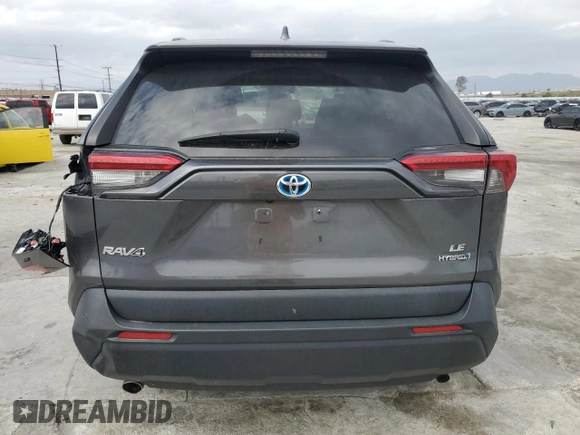 2019 Toyota RAV4 Hybrid LE with VIN 2T3MWRFV6KW004060, listed as a Copart auction lot 48172695 with 101,899 mi miles and Salvage title. Bid and sale history available at DreamBid. Image 6.
