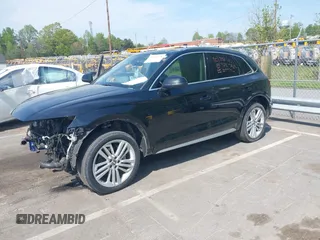 2018 Audi Q5 Premium Plus with VIN WA1BNAFY4J2087219, listed as a IAAI auction lot 42023014 with 146,489 mi miles and . Bid and sale history available at DreamBid. Image 2.