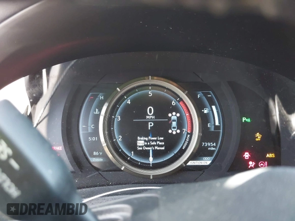 2020 Lexus IS 300 F Sport with VIN JTHGA1D22L5107134, listed as a IAAI auction lot 42430405 with 73,954 mi miles and . Bid and sale history available at DreamBid. Image 7.