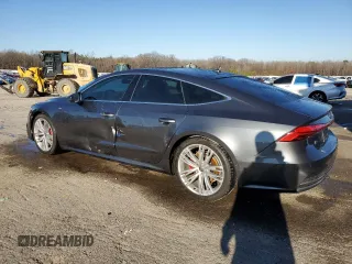 2020 Audi A7 Premium Plus with VIN WAUU2AF25LN026608, listed as a Copart auction lot 45957945 with 50,507 mi miles and Salvage Title. Bid and sale history available at carsss.com. Image 2.