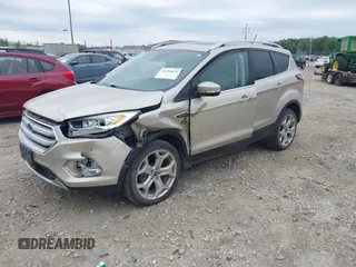 2018 Ford Escape Titanium with VIN 1FMCU9J94JUA44964, listed as a IAAI auction lot 42494471 with 100,955 mi miles and . Bid and sale history available at DreamBid. Image 17.