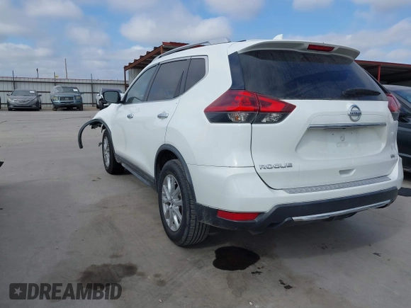 2018 Nissan Rogue SV with VIN KNMAT2MT6JP533085, listed as a IAAI auction lot 41775292 with 72,838 mi miles and . Bid and sale history available at carsss.com. Image 3.
