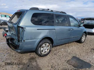 2008 Kia Sedona LX with VIN KNDMB233086206828, listed as a Copart auction lot 44969605 with 200,324 mi miles and Clean Title. Bid and sale history available at carsss.com. Image 3.
