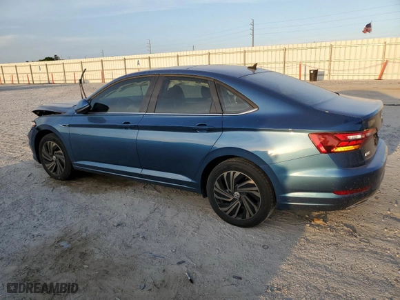 2019 Volkswagen Jetta SEL Premium with VIN 3VWG57BU2KM174450, listed as a Copart auction lot 51599865 with 45,118 mi miles and Non Repairable. Bid and sale history available at carsss.com. Image 2.
