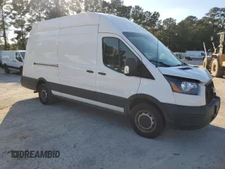 2021 Ford Transit Cargo with VIN 1FTBW3X83MKA40734, listed as a Copart auction lot 77427214 with Not Provided miles and Salvage Title. Bid and sale history available at carsss.com. Image 4.