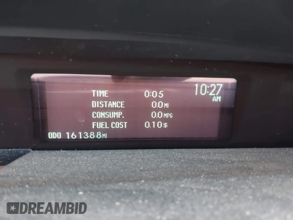 2012 Toyota Prius One with VIN JTDKN3DU6C5420412, listed as a IAAI auction lot 41655584 with 161,388 mi miles and . Bid and sale history available at DreamBid. Image 7.