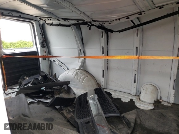 2020 Chevrolet Express Cargo Van with VIN 1GCWGAFP6L1179269, listed as a Copart auction lot 88147615 with 42,377 mi miles and Non Repairable. Bid and sale history available at carsss.com. Image 6.
