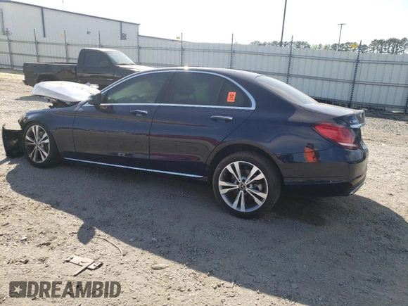 2020 Mercedes-Benz C with VIN W1KWF8DB0LR600137, listed as a Copart auction lot 68458384 with Not Provided miles and Salvage Title. Bid and sale history available at carsss.com. Image 2.