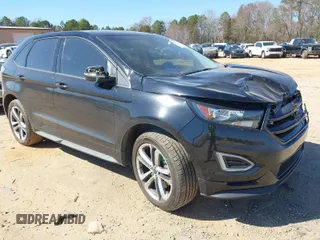 2017 Ford Edge Sport with VIN 2FMPK4AP2HBC15509, listed as a IAAI auction lot 41664557 with 75,355 mi miles. Bid and sale history available at carsss.com. Image 1.