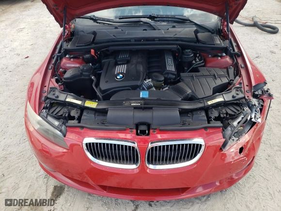 2008 BMW 3 Series 328i with VIN WBAWL13528PX20804, listed as a Copart auction lot 44318845 with 87,163 mi miles and Salvage Title. Bid and sale history available at carsss.com. Image 11.