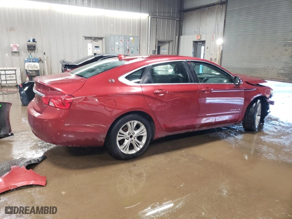 2014 Chevrolet Impala LT with VIN 2G1115SL1E9172369, listed as a Copart auction lot 47823405 with 89,933 mi miles and Salvage Title. Bid and sale history available at carsss.com. Image 3.
