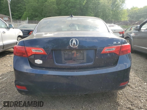 2013 Acura ILX Premium Pkg with VIN 19VDE1F55DE010749, listed as a Copart auction lot 55401485 with 162,966 mi miles and Salvage Title. Bid and sale history available at carsss.com. Image 6.