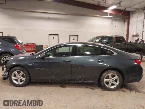 2020 Chevrolet Malibu LS with VIN 1G1ZB5ST1LF010715, listed as a IAAI auction lot 41553573 with 59,767 mi miles and . Bid and sale history available at DreamBid. Image 14.