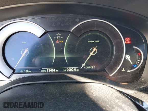 2018 BMW 5 Series 530i with VIN WBAJA5C58JWA39259, listed as a Copart auction lot 48374475 with 71,461 mi miles and Clean Title. Bid and sale history available at carsss.com. Image 9.