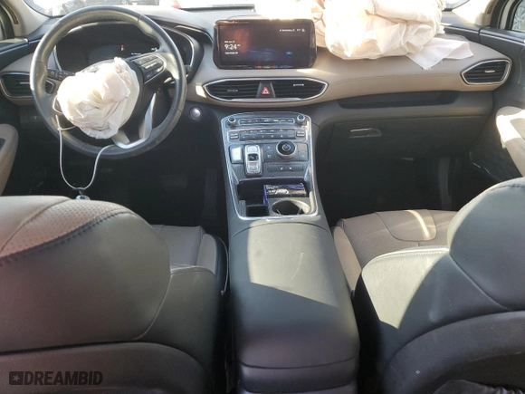 2022 Hyundai Santa Fe SEL with VIN 5NMS34AJ3NH460517, listed as a Copart auction lot 43155225 with 29,940 mi miles and Salvage Title. Bid and sale history available at carsss.com. Image 8.