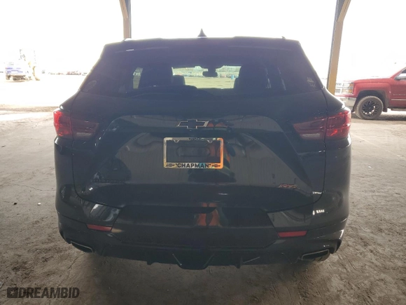 2023 Chevrolet Blazer RS with VIN 3GNKBERS1PS100641, listed as a Copart auction lot 87432734 with 32,217 mi miles and Salvage Title. Bid and sale history available at carsss.com. Image 6.