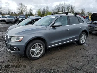 2016 Audi Q5 Premium Plus with VIN WA1L2AFP2GA027491, listed as a Copart auction lot 50880315 with 125,258 mi miles and Salvage Title. Bid and sale history available at carsss.com. Image 1.