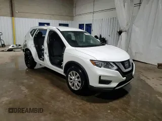 2017 Nissan Rogue SV with VIN KNMAT2MV3HP575466, listed as a Copart auction lot 51775755 with 133,224 mi miles and Salvage Title. Bid and sale history available at carsss.com. Image 15.
