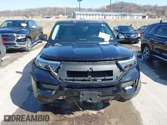 2020 Ford Explorer with VIN 1FMSK8BH0LGB12535, listed as a IAAI auction lot 41633073 with 69,347 mi miles. Bid and sale history available at carsss.com. Image 13.
