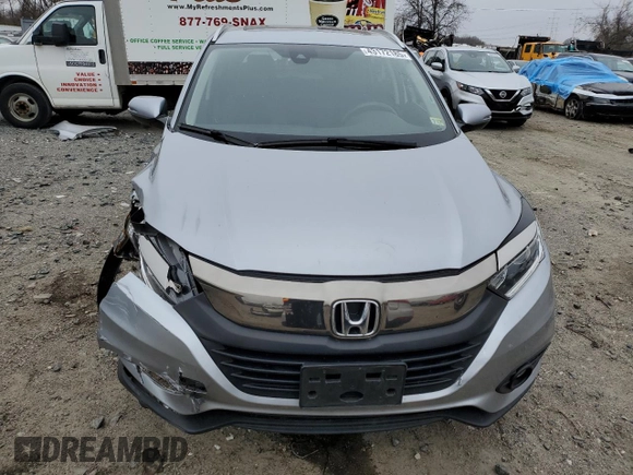 2022 Honda HR-V EX with VIN 3CZRU6H51NM757356, listed as a Copart auction lot 43172185 with 76,252 mi miles and Non Repairable. Bid and sale history available at carsss.com. Image 5.