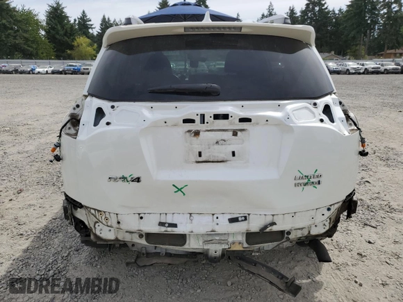 2016 Toyota RAV4 Limited with VIN JTMDJREV7GD041140, listed as a Copart auction lot 64798435 with 90,618 mi miles and Salvage title. Bid and sale history available at DreamBid. Image 6.