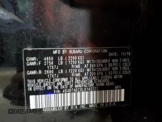 2020 Subaru Outback Premium с VIN 4S4BTAEC3L3142222, выставлен на аукционе Copart как лот 58170625 с пробегом 59 701 миль миль и Списание • Salvage title. История ставок и продаж доступна на DreamBid. Изображение 14.