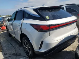 2024 Lexus RX with VIN 2T2BAMBAXRC041687, listed as a Copart auction lot 74264224 with Not Provided miles and Salvage Title. Bid and sale history available at carsss.com. Image 2.