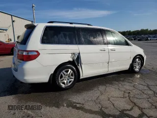 2005 Honda Odyssey EX-L with VIN 5FNRL38785B041017, listed as a Copart auction lot 52191965 with 211,949 mi miles and Salvage Title. Bid and sale history available at carsss.com. Image 3.